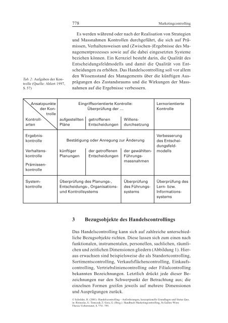 Handelscontrolling – Anforderungen, konzeptionelle ... - EconBiz