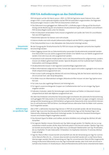 Whitepaper: A Technical Introduction to PDF/UA - PDFlib
