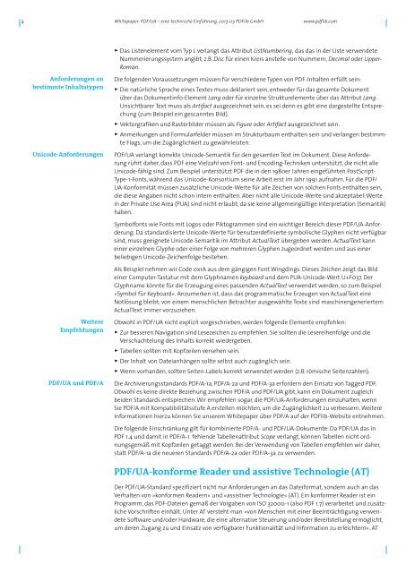 Whitepaper: A Technical Introduction to PDF/UA - PDFlib