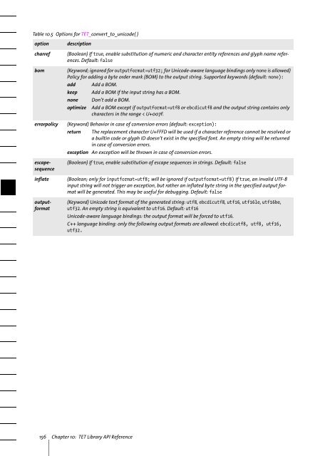 PDFlib Text Extraction Toolkit (TET) Manual