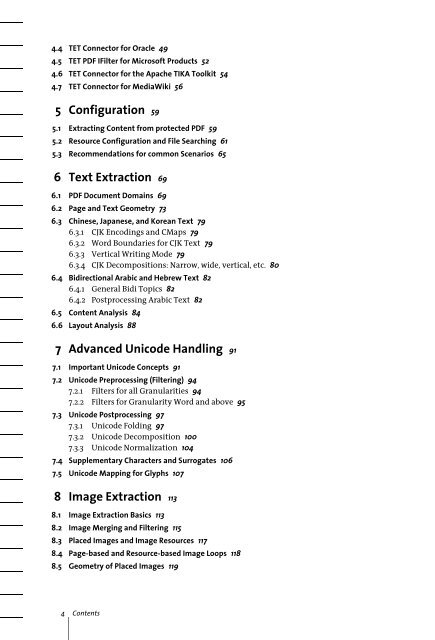 PDFlib Text Extraction Toolkit (TET) Manual