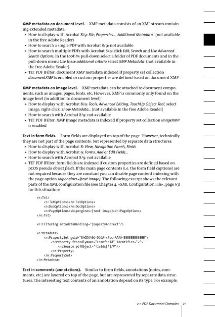 PDFlib TET PDF IFilter 4.0 Manual