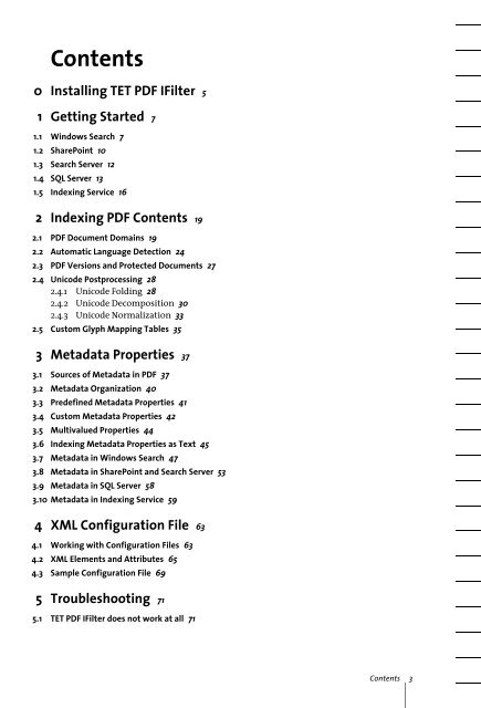 PDFlib TET PDF IFilter 4.0 Manual