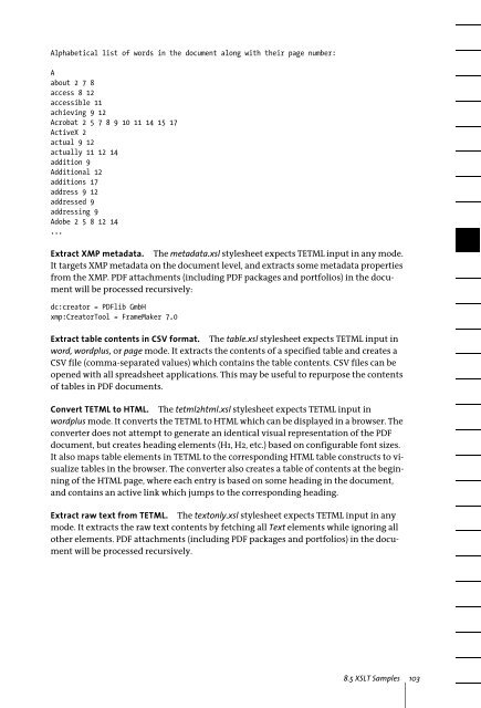 PDFlib Text Extraction Toolkit (TET) Manual