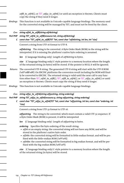 PDFlib Text Extraction Toolkit (TET) Manual