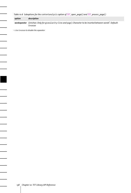 PDFlib Text Extraction Toolkit (TET) Manual