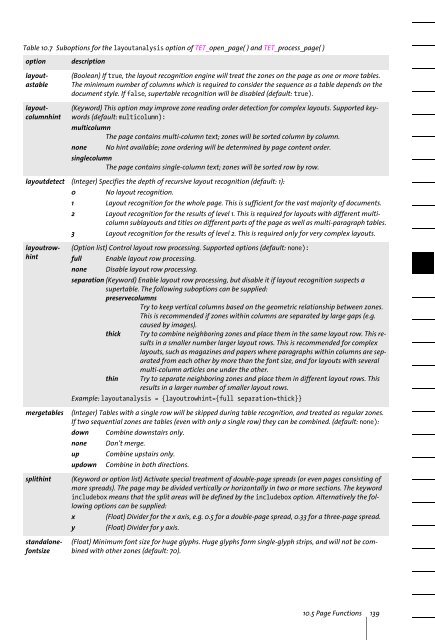 PDFlib Text Extraction Toolkit (TET) Manual