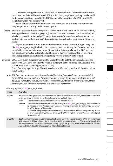 PDFlib Text Extraction Toolkit (TET) Manual