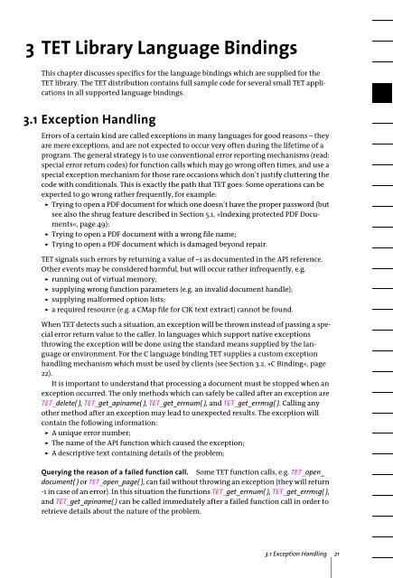 PDFlib Text Extraction Toolkit (TET) Manual