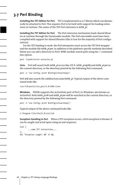 PDFlib Text Extraction Toolkit (TET) Manual