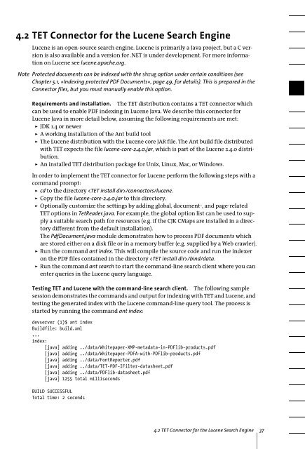 PDFlib Text Extraction Toolkit (TET) Manual