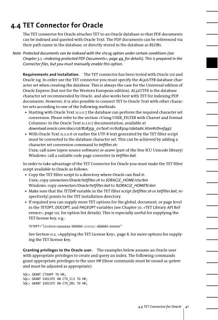 PDFlib Text Extraction Toolkit (TET) Manual