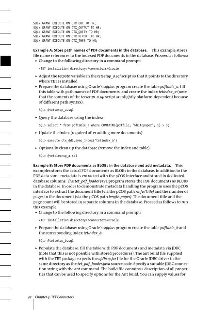 PDFlib Text Extraction Toolkit (TET) Manual