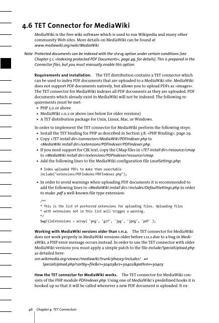 PDFlib Text Extraction Toolkit (TET) Manual