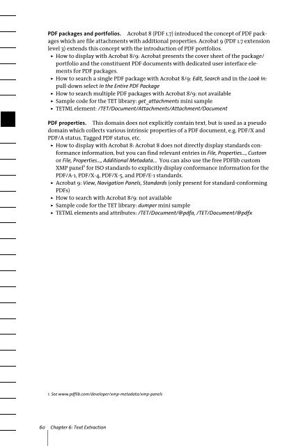 PDFlib Text Extraction Toolkit (TET) Manual