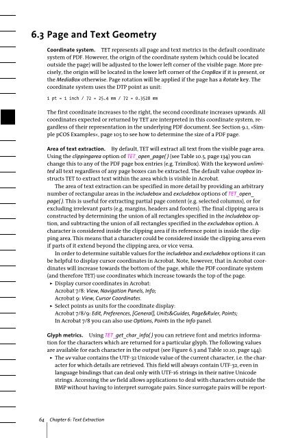 PDFlib Text Extraction Toolkit (TET) Manual