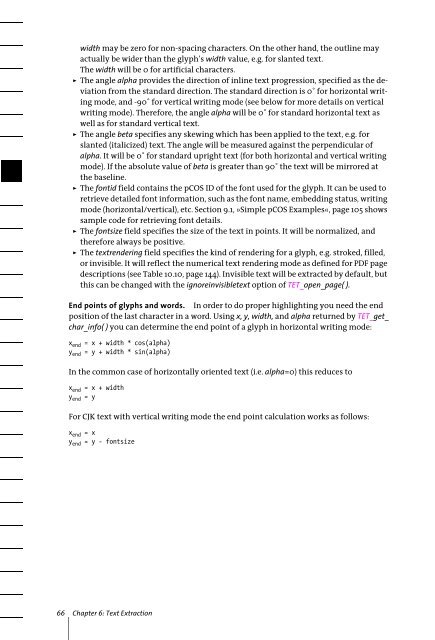 PDFlib Text Extraction Toolkit (TET) Manual