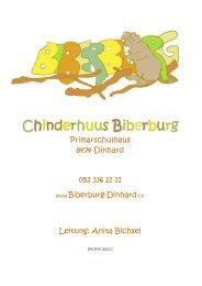 Flyer Chinderhuus Biberburg 2013 [PDF, 366 KB] - Gemeinde Dinhard