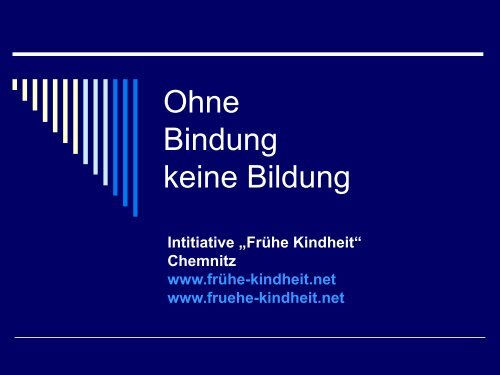 Power-Point-Folien - FrÃ¼he Kindheit