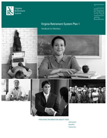 VRS Handbook for Members - Virginia Retirement System