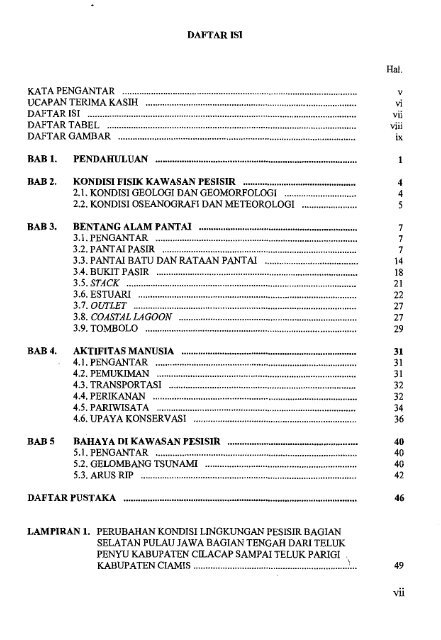 Geomorfologi kawasanpesisir Teluk Parigi Kab. Ciamis ... - PDII â LIPI