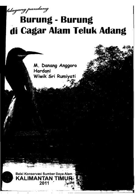 Burung-burung cagar alam Teluk Adang - PDII â LIPI