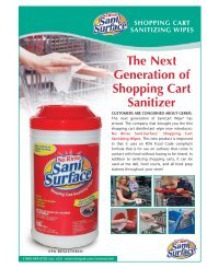 The Next Generation of Shopping Cart Sanitizer - PDI