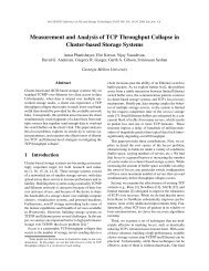 Measurement and Analysis of TCP Throughput Collapse in Cluster ...