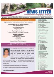 News Letter June 2011 - University of Peradeniya