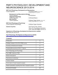 Course brochure - Department of Physiology, Development and ...