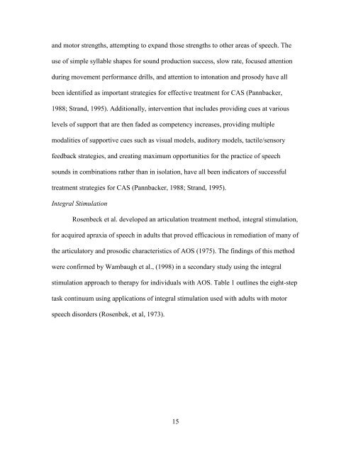 Effects of integral stimulation therapy on speech - Portland State ...