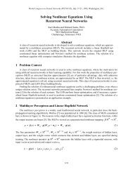 Solving Nonlinear Equations Using Recurrent Neural Networks