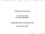 Political Economics