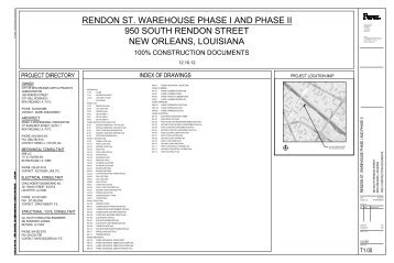 rendon st. warehouse phase i and phase ii 950 south rendon street ...