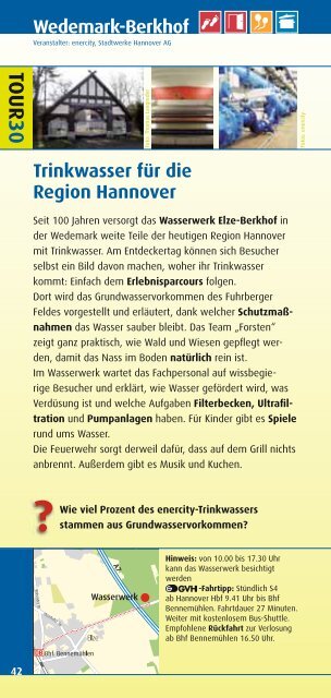 TOUR - Entdeckertag der Region Hannover