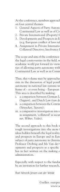 Party Autonomy in International Property Law - Peace Palace Library