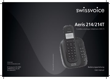 Aeris 214/214T - Swissvoice.net