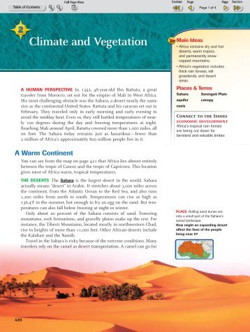 File chapter 18 section 2 climate and vegetation.pdf - Teacher