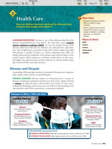 File chapter 20 section 2 health care.pdf - Teacher