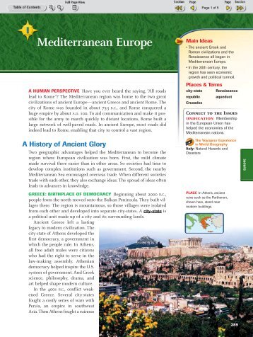 File chapter 13 section 1 mediterranean europe.pdf - Teacher