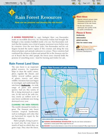 File chapter 11 section 1 rain forest resources.pdf - Teacher