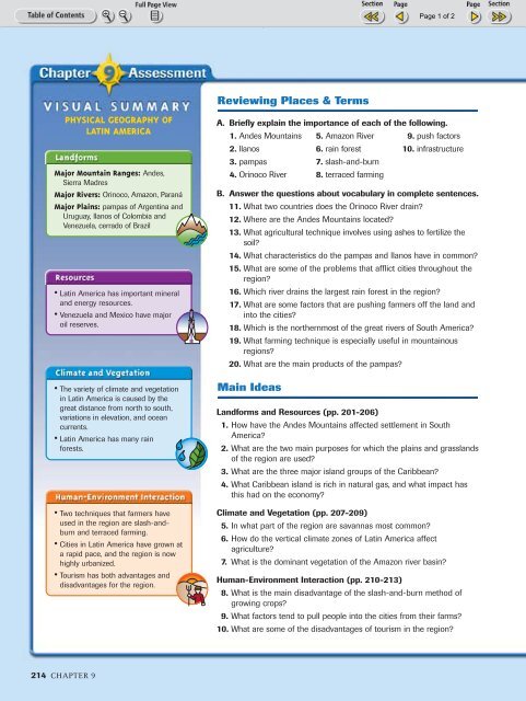 Chp. 9 Assessment