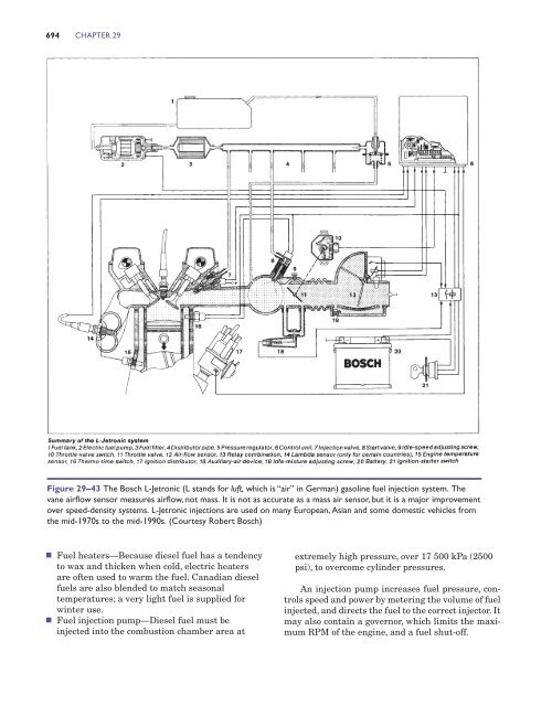 Gasoline and Diesel Fuel Injection: Operation ... - Pearson Canada