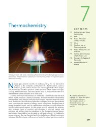 Chapter 7 Thermochemistry - Pearson Canada