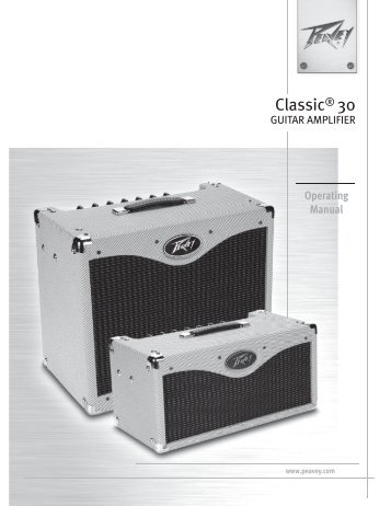 Classic® 30 - Peavey.com