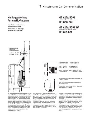 HIT AUTA 5091 - Hirschmann Car Communication