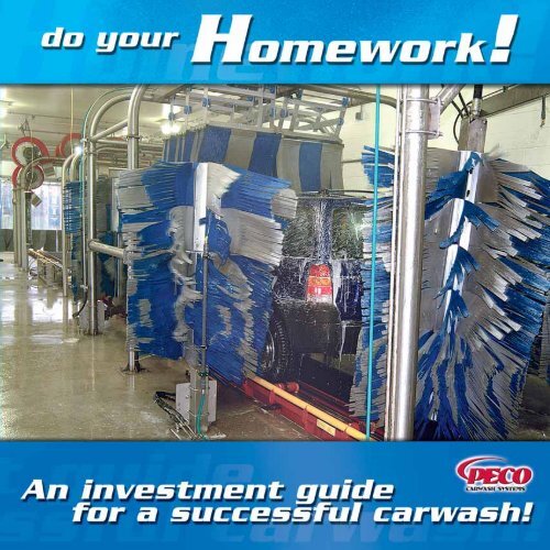 Investment Guide - PECO Car Wash Systems