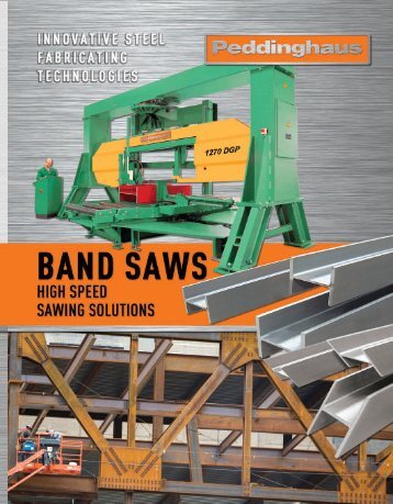 DGP 1270 - Band Saws - Angle-Detail Machines - Peddinghaus