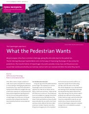 What the Pedestrian Wants - International Federation of Pedestrians