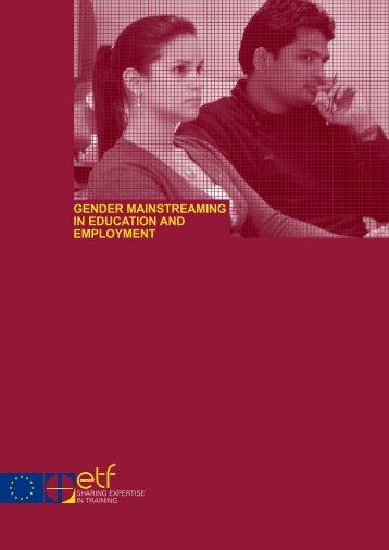 Gender mainstreaming document...